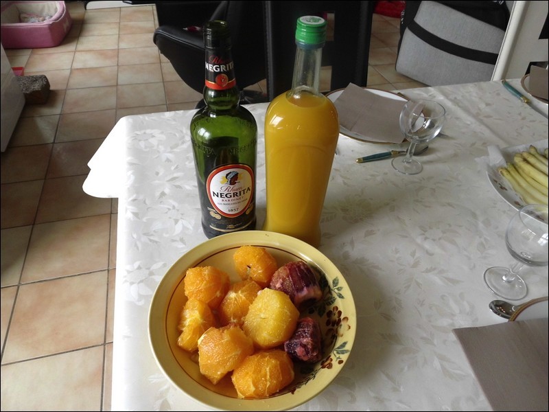 APERITIF ORANGES RHUM