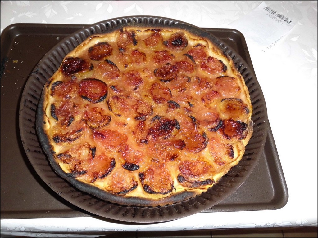 TARTE AUX PECHES DE VIGNE.photos